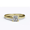 varitsa-jewellers - Solitaire Gold Engagement Ring with 0.35ct Princess Cut Diamond - 01SG04
